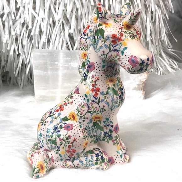 - Other - MAGICAL UNICORN Fantasy Flower Coin Piggy  Bank